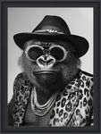 Photo encadrée Baguette noire 60*80cm