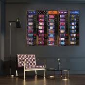 TABLEAU VERRE 150X100CM