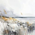 COASTAL FLOWER 2 (71*71cm)