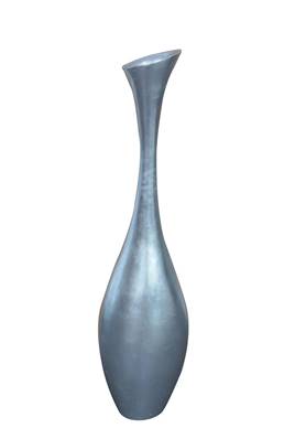 VASE 140CM SILVER