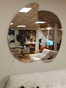 Miroir bronze et clair 120*125*2