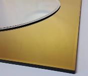 MIROIR CARRE OR 110CM