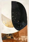 GOLD SHAPES 1 (116*80CM)
