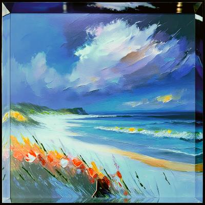 VIBRANT SUMMER I (71x71cm)