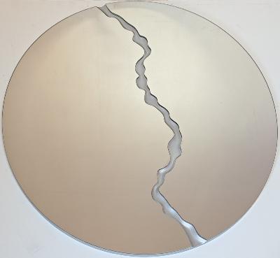 MIROIR VESUVIO SILVER 100*100*2