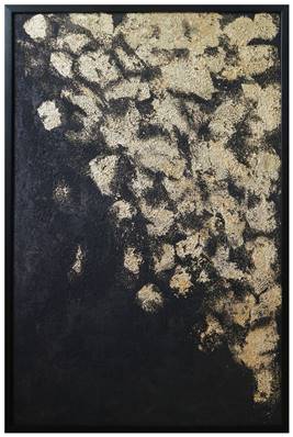 Peinture sur toile cadre noir80x120cm