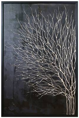 Peinture sur toile cadre noir80x120cm