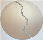 MIROIR VESUVIO SILVER 100*100*2