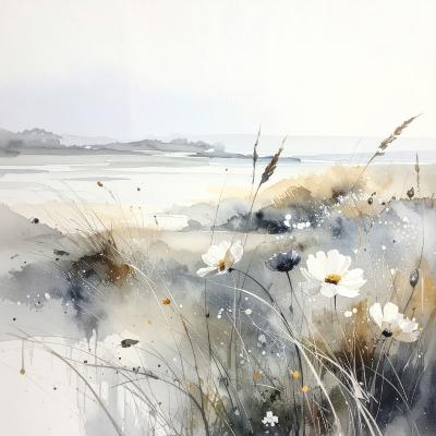 COASTAL FLOWER 1 (71*71cm)