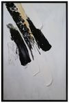 Peinture sur toile cadre noir80x120cm