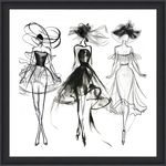 Photo encadrée Baguette noire 80*80cm