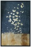 Peinture sur toile cadre noir80x120cm